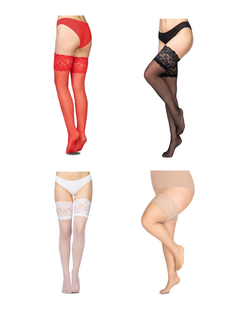 STAY-UPS CECILE 20 TRANSPARENTA
