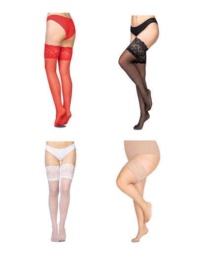 STAY-UPS CECILE 20 TRANSPARENTA